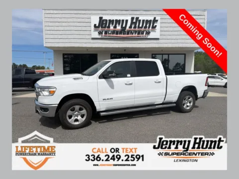 White 2022 Ram 1500 Big Horn/Lone Star for sale in Lexington, NC