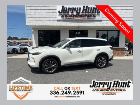 White 2023 INFINITI QX60 LUXE for sale in Lexington, NC