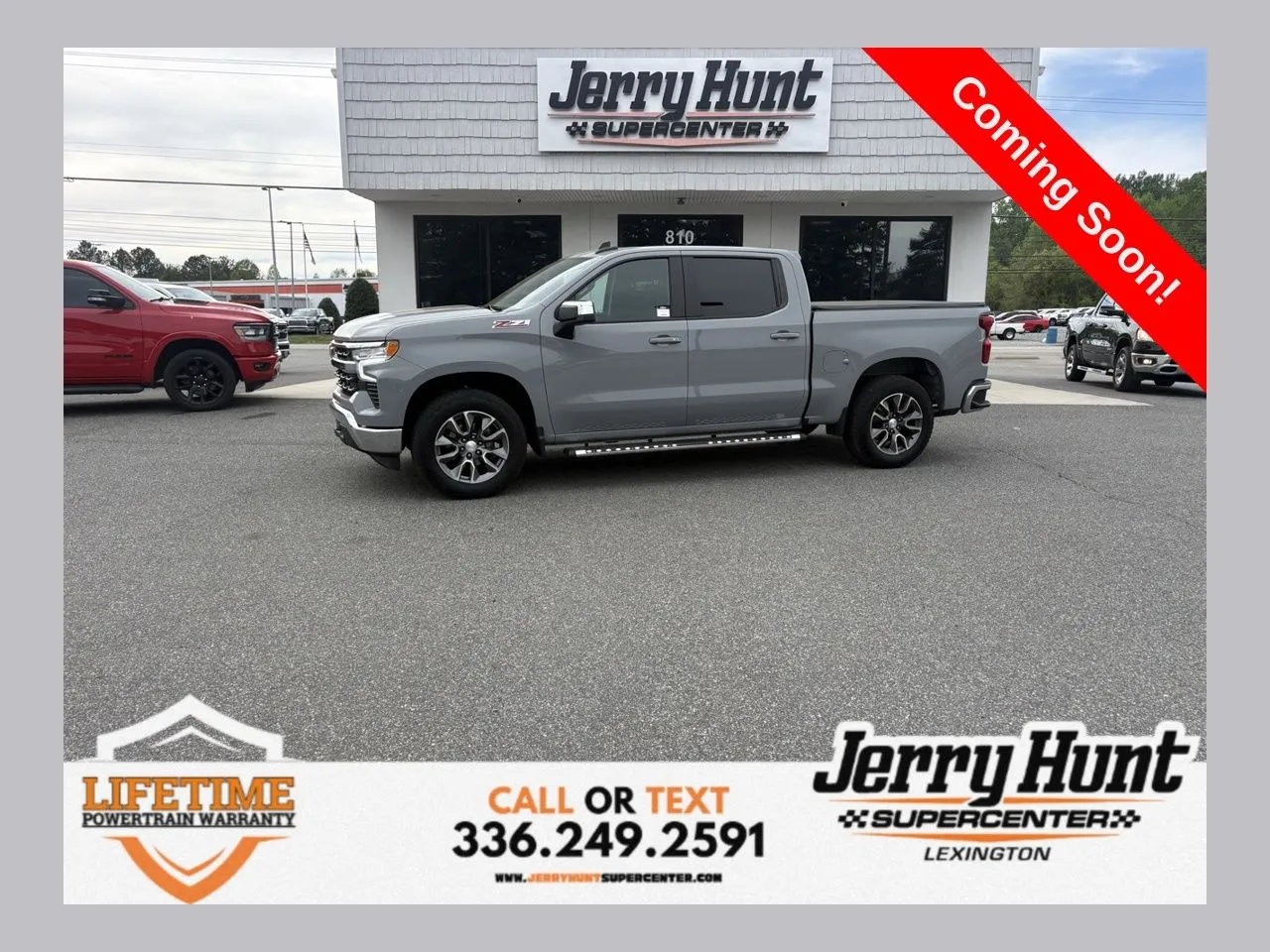 Gray 2024 Chevrolet Silverado 1500 LT for sale in Lexington, NC