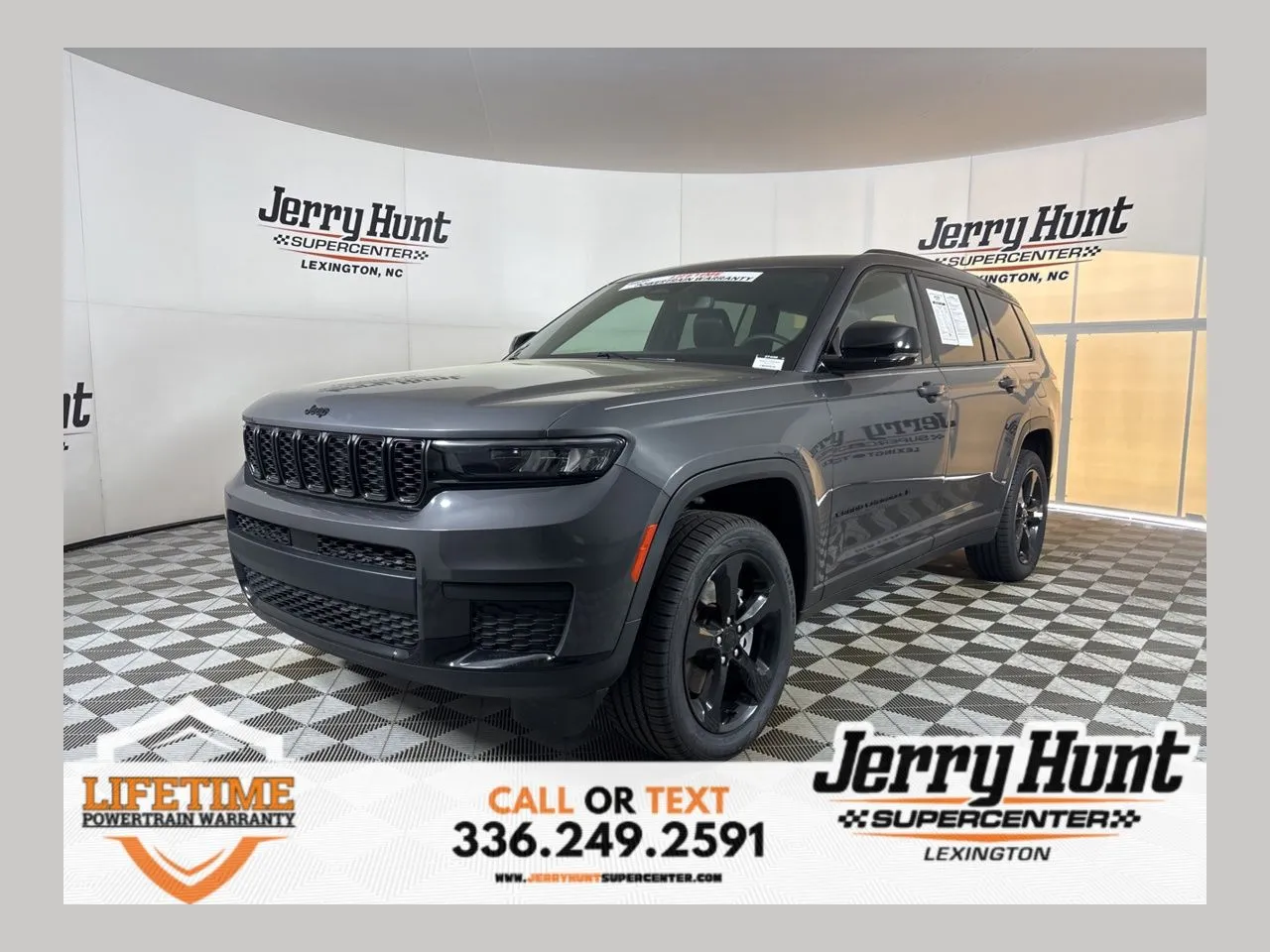 Gray 2023 Jeep Grand Cherokee L Altitude for sale in Lexington, NC
