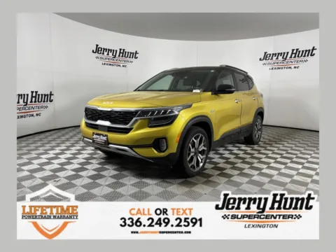 Yellow 2023 Kia Seltos SX for sale in Lexington, NC