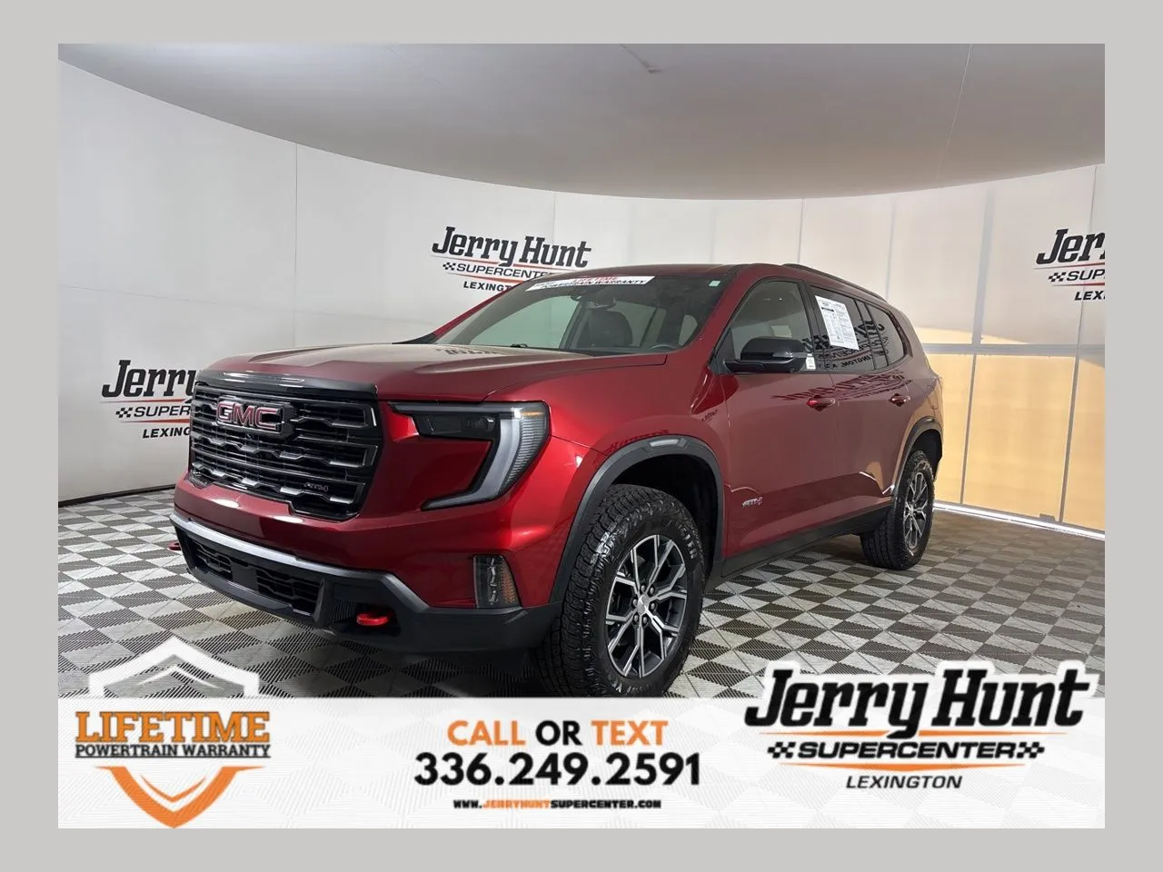 Red 2024 GMC Acadia AT4 for sale in Lexington, NC