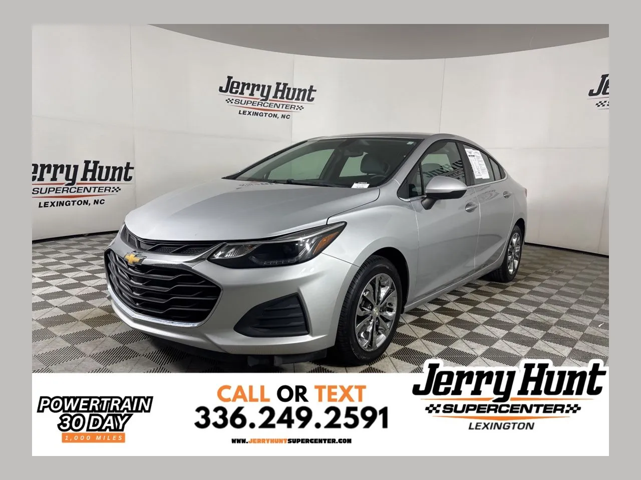 Silver 2019 Chevrolet Cruze LT for sale in Lexington, NC