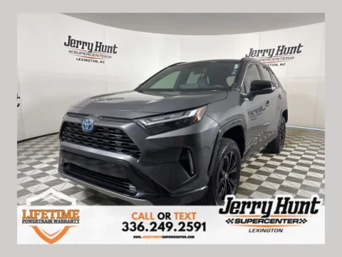 Black 2023 Toyota RAV4 Hybrid XSE for sale in Lexington, NC