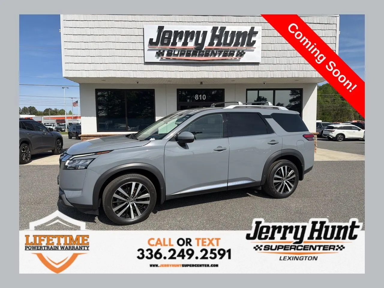 Gray 2023 Nissan Pathfinder Platinum for sale in Lexington, NC