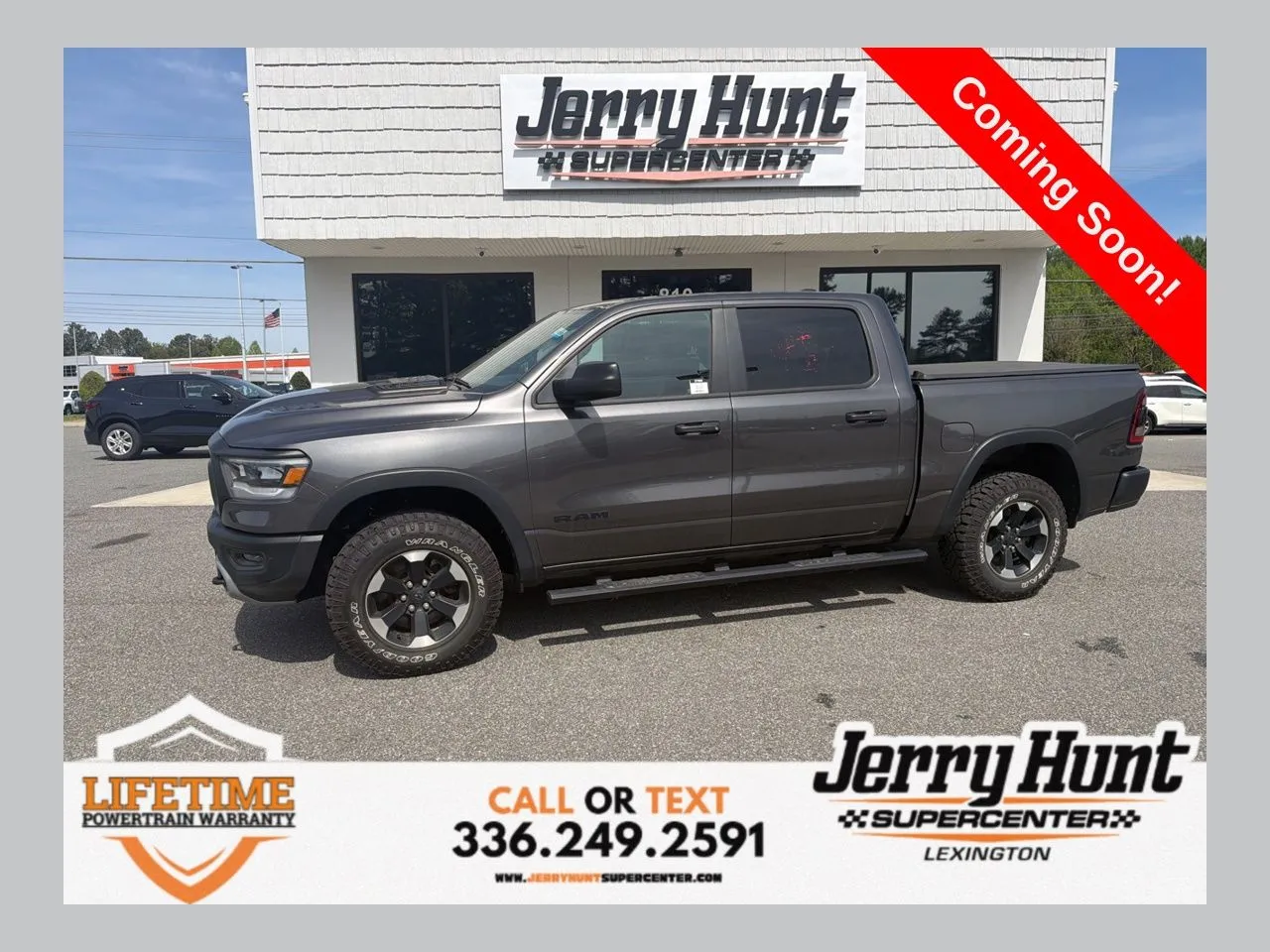 Gray 2023 Ram 1500 Rebel for sale in Lexington, NC