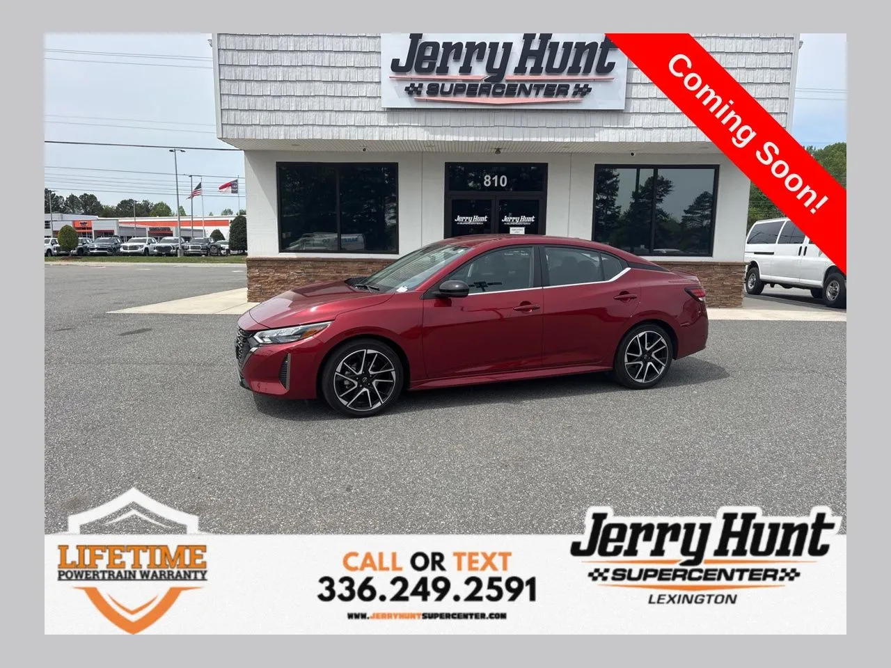 Red 2024 Nissan Sentra SR for sale in Lexington, NC