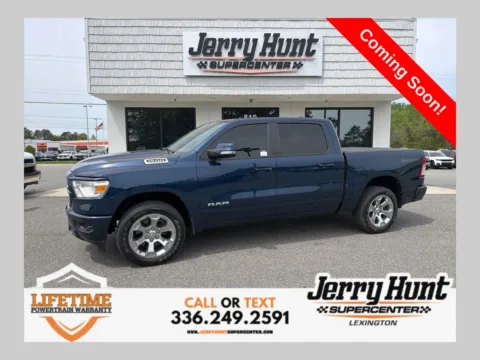 Blue 2022 Ram 1500 Big Horn/Lone Star for sale in Lexington, NC