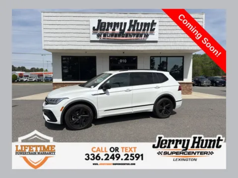 White 2023 Volkswagen Tiguan 2.0T SE R-Line Black for sale in Lexington, NC