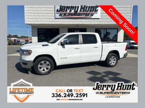White 2023 Ram 1500 Laramie for sale in Lexington, NC
