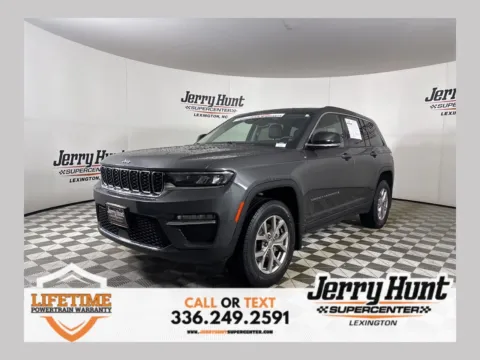 Gray 2022 Jeep Grand Cherokee Limited for sale in Lexington, NC