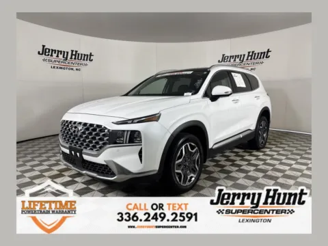 White 2023 Hyundai Santa Fe Limited for sale in Lexington, NC
