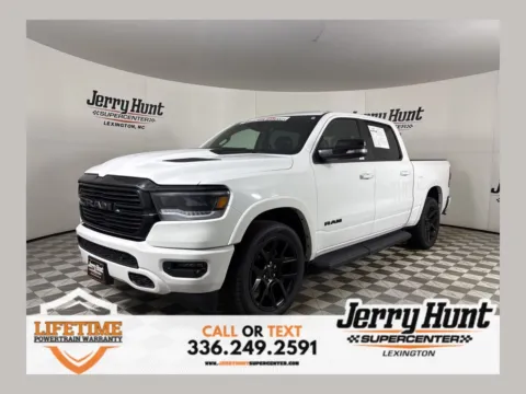 White 2022 Ram 1500 Laramie for sale in Lexington, NC