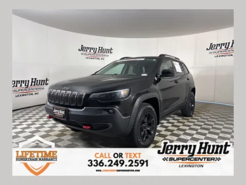 Black 2022 Jeep Cherokee Trailhawk for sale in Lexington, NC