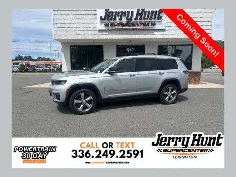 Silver 2021 Jeep Grand Cherokee L Limited for sale in Lexington, NC