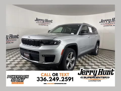 Silver 2021 Jeep Grand Cherokee L Limited for sale in Lexington, NC