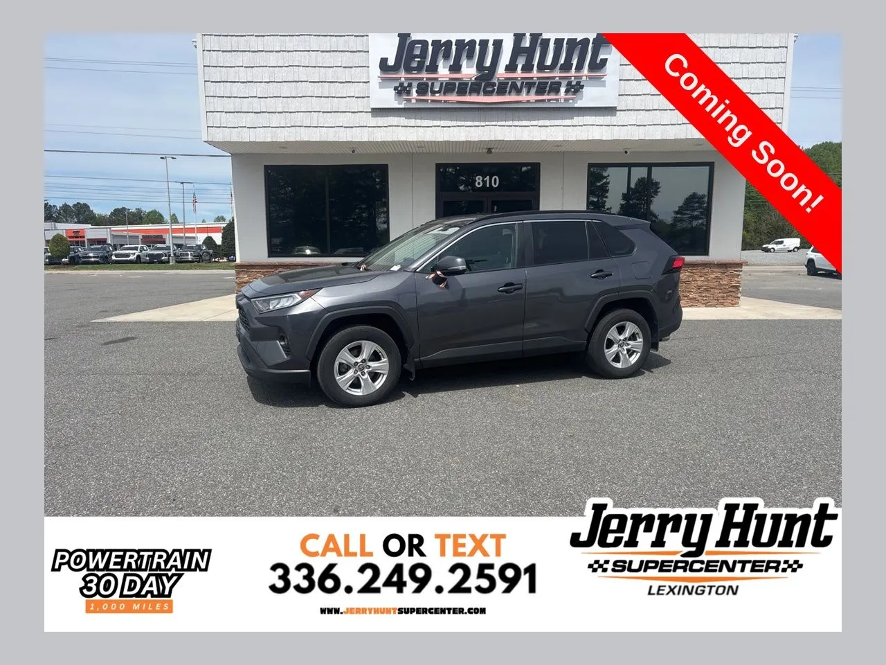 Gray 2021 Toyota RAV4 XLE for sale in Lexington, NC