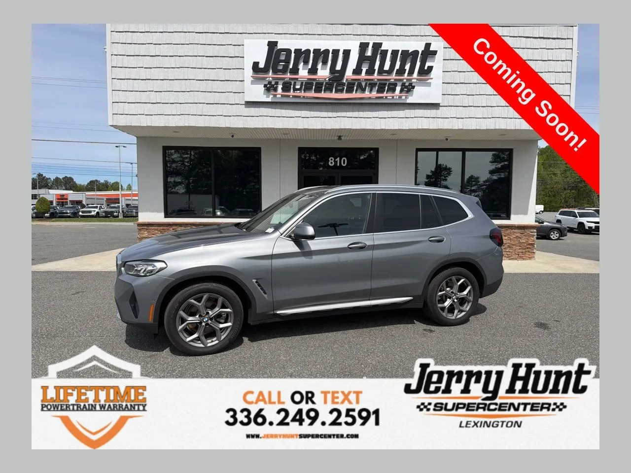 Gray 2023 BMW X3 xDrive30i for sale in Lexington, NC