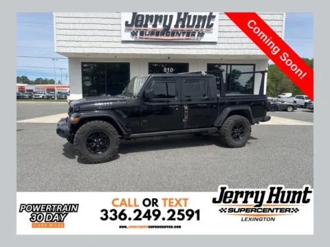 Black 2021 Jeep Gladiator Willys for sale in Lexington, NC