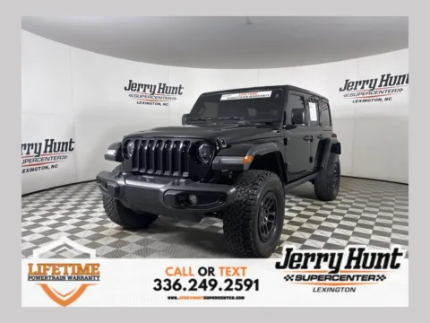 Black 2023 Jeep Wrangler Sport for sale in Lexington, NC