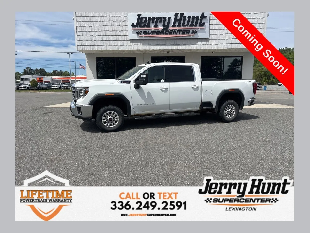 White 2023 GMC Sierra 2500HD SLE for sale in Lexington, NC