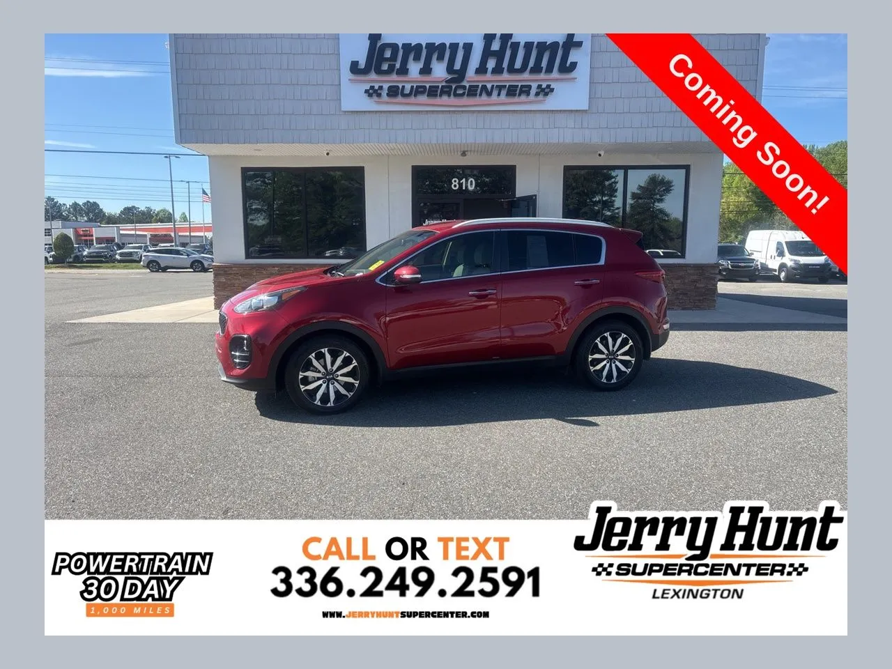 Red 2019 Kia Sportage EX for sale in Lexington, NC