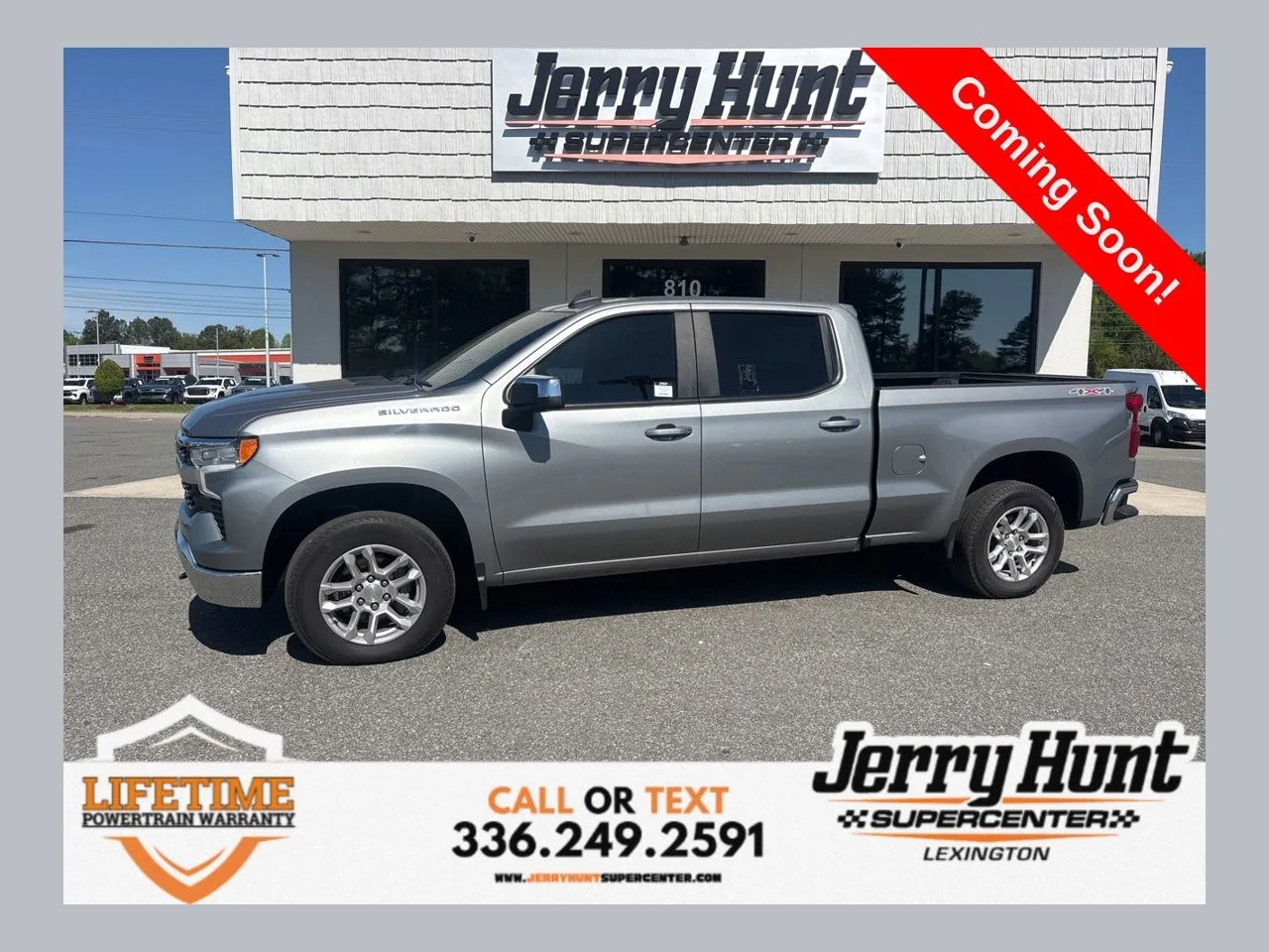 Gray 2023 Chevrolet Silverado 1500 LT for sale in Lexington, NC