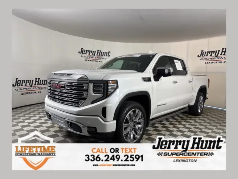 White 2025 GMC Sierra 1500 Denali for sale in Lexington, NC