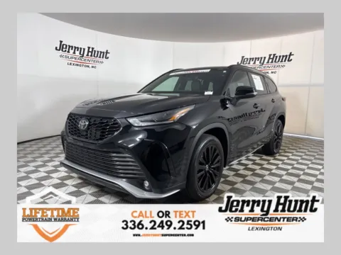 Black 2025 Toyota Highlander XSE for sale in Lexington, NC