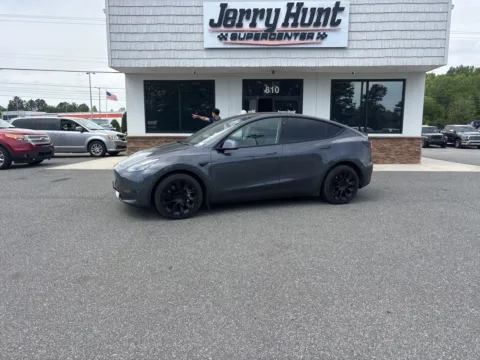 Blue 2021 Tesla Model Y Long Range for sale in Lexington, NC