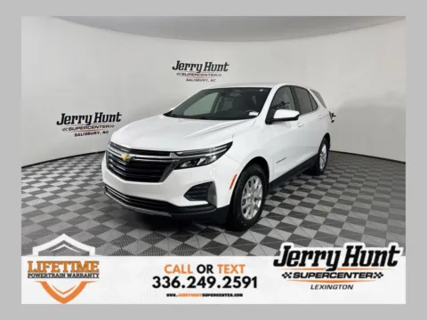 White 2023 Chevrolet Equinox LT for sale in Lexington, NC