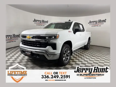 White 2024 Chevrolet Silverado 1500 LT for sale in Lexington, NC