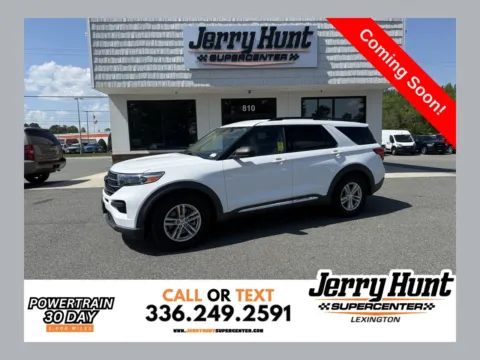 White 2020 Ford Explorer XLT for sale in Lexington, NC