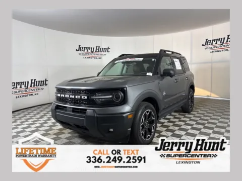 Gray 2025 Ford Bronco Sport Outer Banks for sale in Lexington, NC