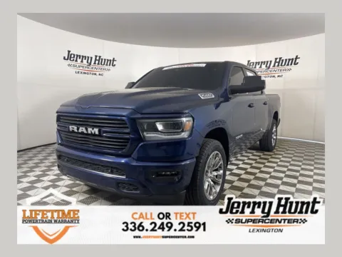 Blue 2023 Ram 1500 Laramie for sale in Lexington, NC