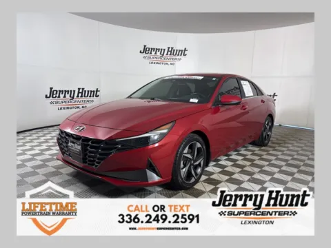 Red 2023 Hyundai Elantra Limited for sale in Lexington, NC
