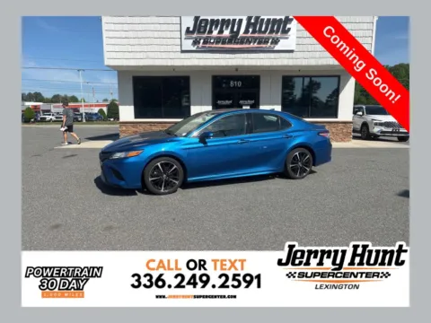 Blue 2020 Toyota Camry XSE for sale in Lexington, NC