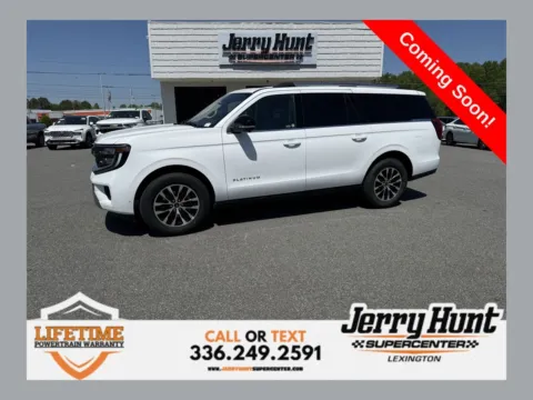 White 2025 Ford Expedition Max Platinum for sale in Lexington, NC