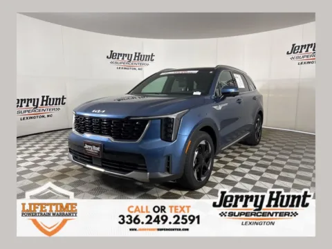 Blue 2025 Kia Sorento Hybrid SX Prestige for sale in Lexington, NC