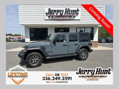 Gray 2024 Jeep Wrangler Sport S for sale in Lexington, NC