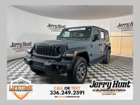 Gray 2024 Jeep Wrangler Sport S for sale in Lexington, NC