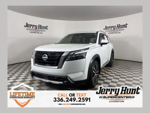 White 2025 Nissan Pathfinder Platinum for sale in Lexington, NC