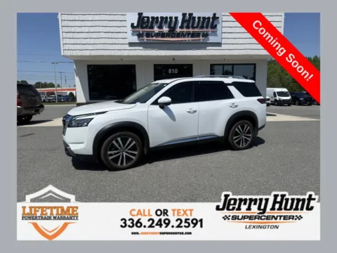 White 2025 Nissan Pathfinder Platinum for sale in Lexington, NC