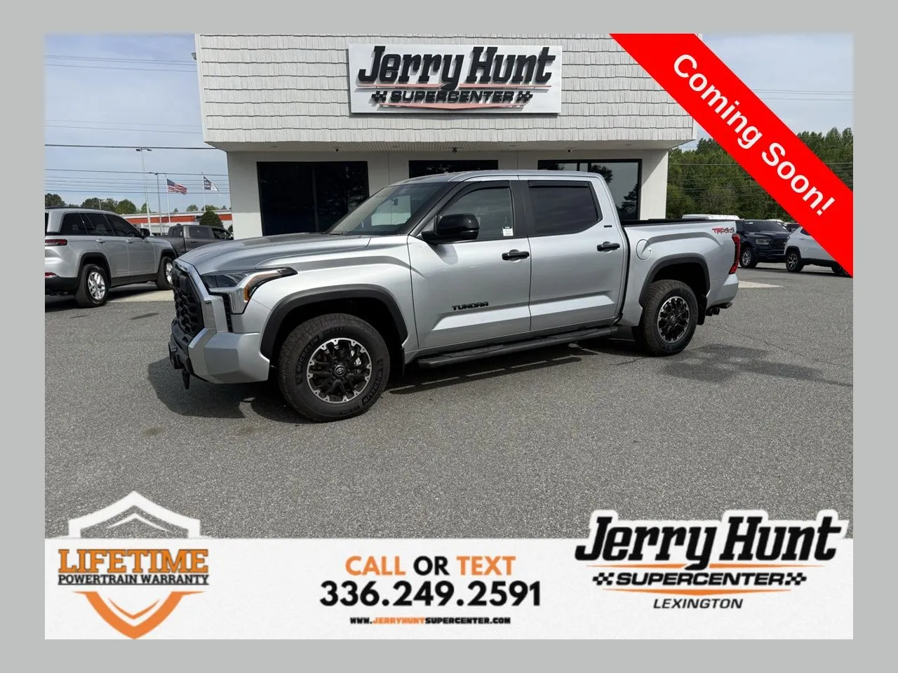 Silver 2026 Toyota Tundra SR5 for sale in Lexington, NC