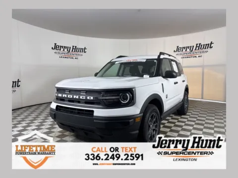 Photos of 2024 Ford Bronco Sport Big Bend for sale in Lexington, NC at Jerry Hunt Supercenter - Lexington