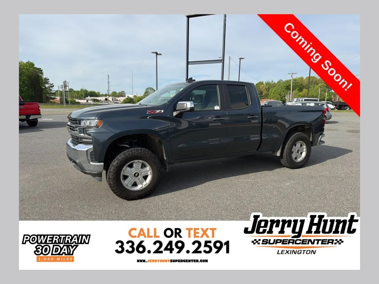 Gray 2020 Chevrolet Silverado 1500 LT for sale in Lexington, NC
