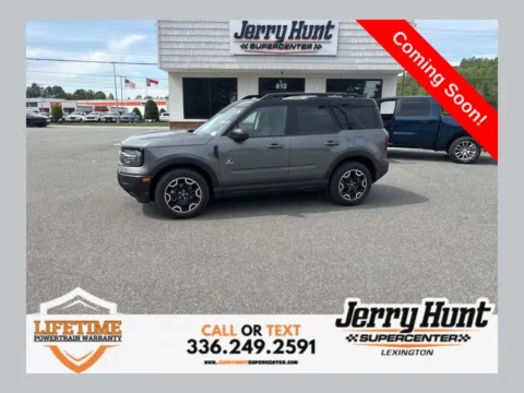 Gray 2025 Ford Bronco Sport Outer Banks for sale in Lexington, NC