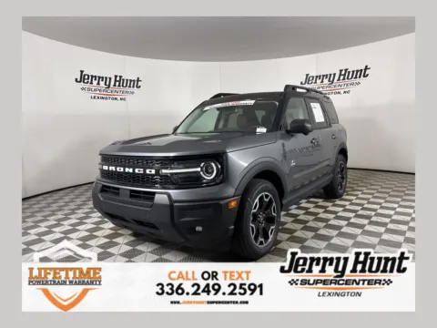 Gray 2025 Ford Bronco Sport Outer Banks for sale in Lexington, NC