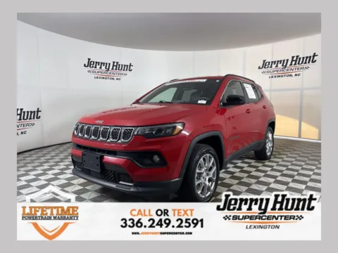 Red 2023 Jeep Compass Latitude Lux for sale in Lexington, NC
