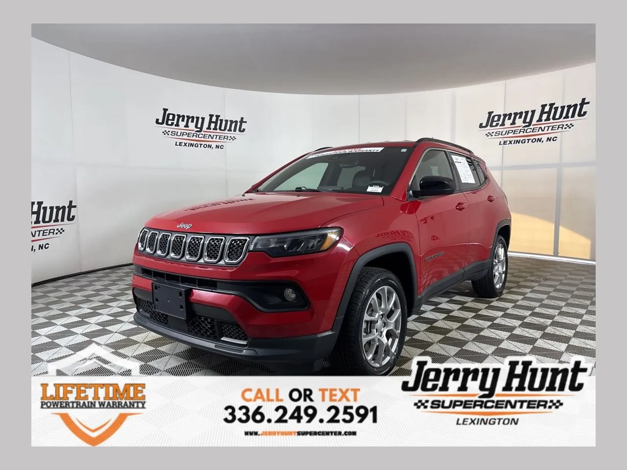 Red 2023 Jeep Compass Latitude Lux for sale in Lexington, NC